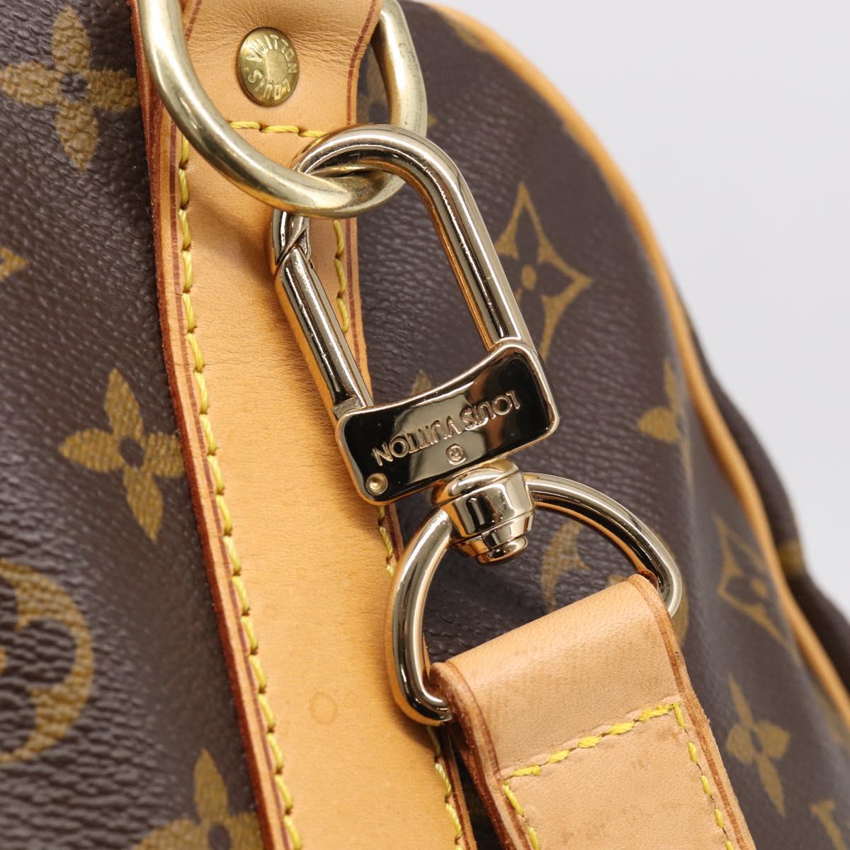 LOUIS VUITTON Monogram Keepall Bandouliere 60 Boston Bag M41412 LV Auth 209463V