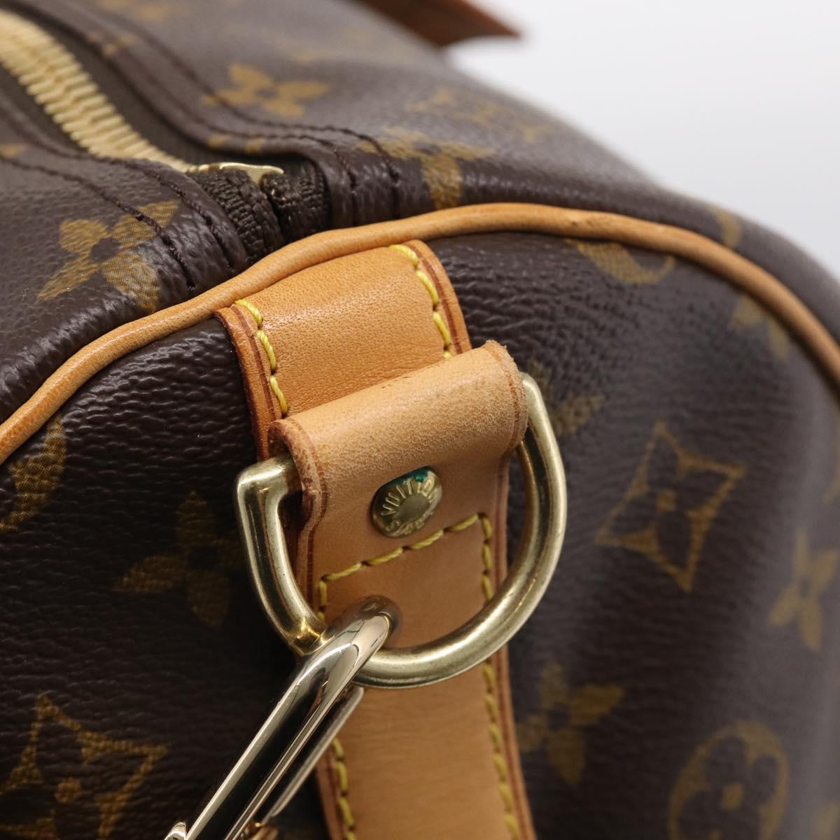 LOUIS VUITTON Monogram Keepall Bandouliere 60 Boston Bag M41412 LV Auth 209463V