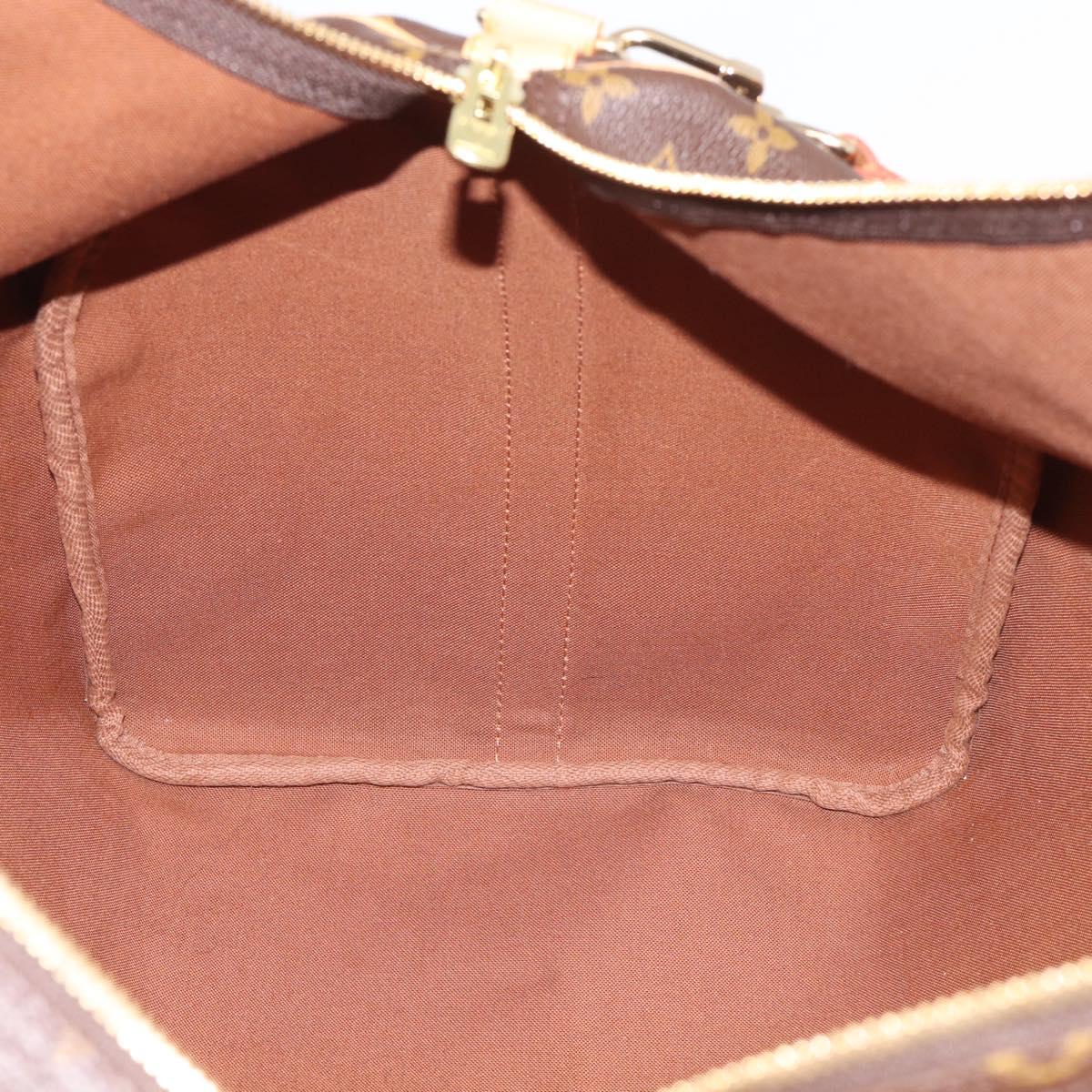 LOUIS VUITTON Monogram Keepall Bandouliere 60 Boston Bag M41412 LV Auth 209463V