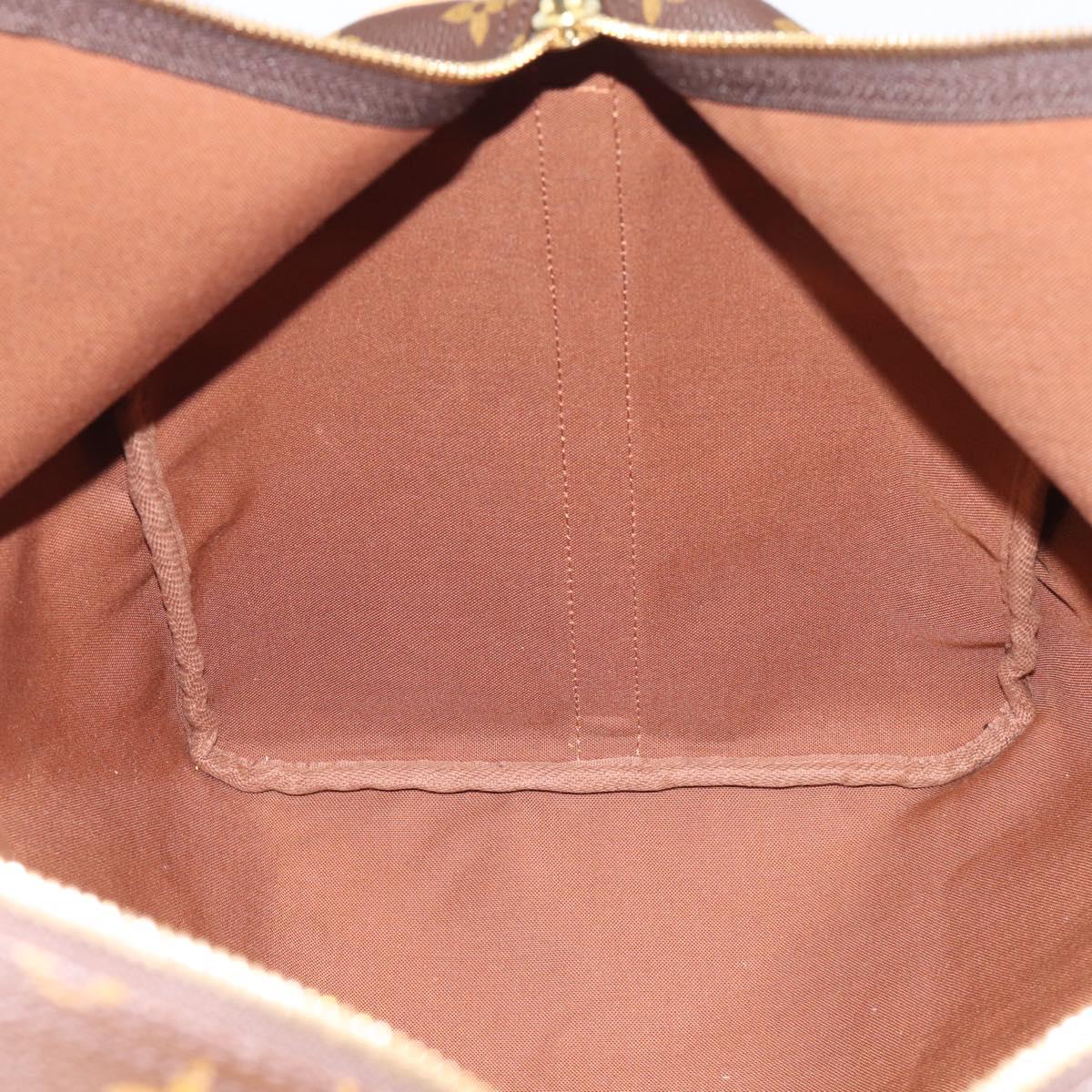 LOUIS VUITTON Monogram Keepall Bandouliere 60 Boston Bag M41412 LV Auth 209463V