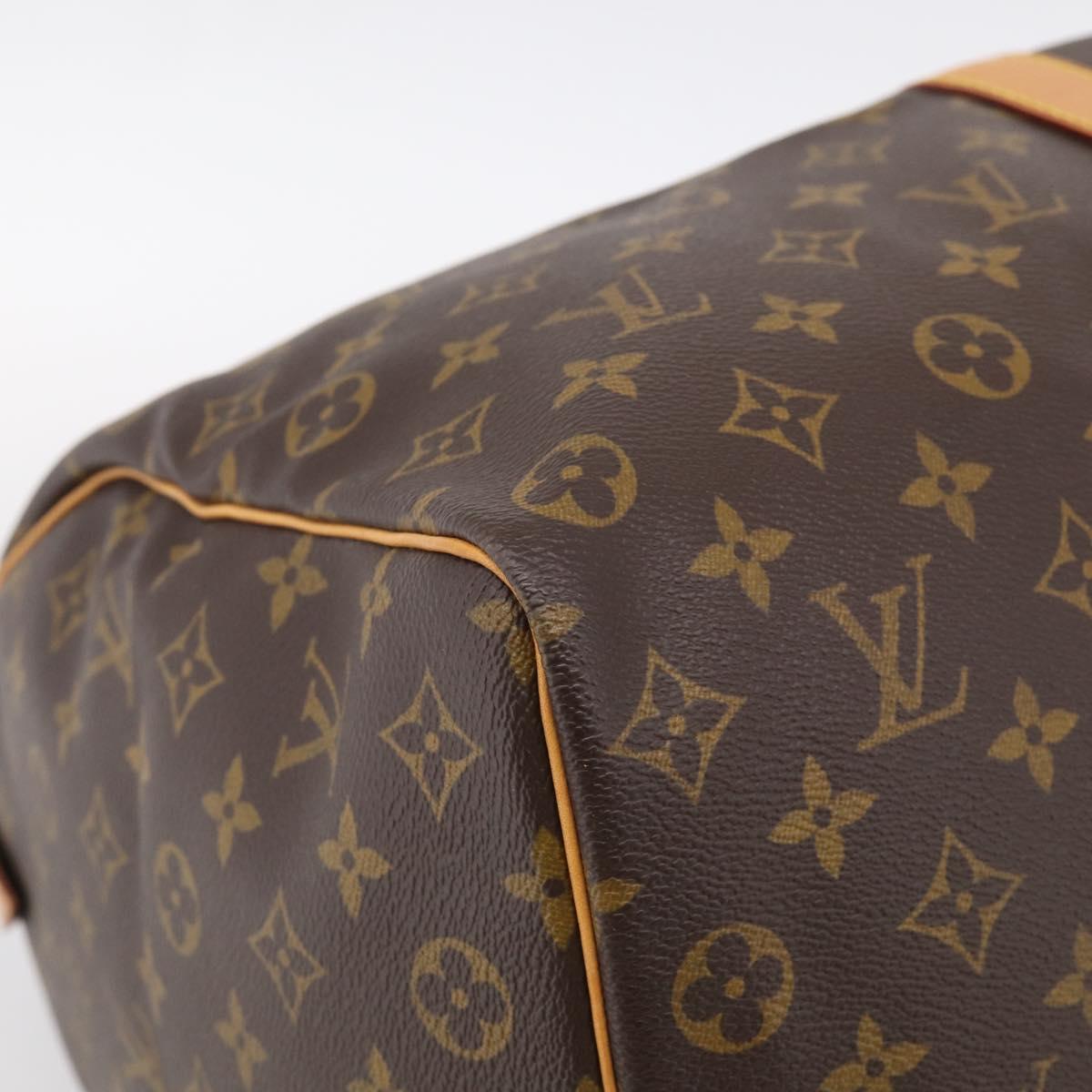 LOUIS VUITTON Monogram Keepall 50 Boston Bag M41426 LV Auth 209464V