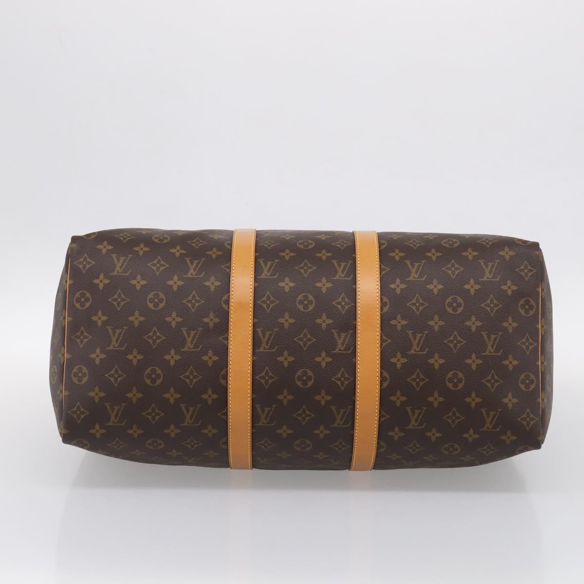 LOUIS VUITTON Monogram Keepall 50 Boston Bag M41426 LV Auth 209464V