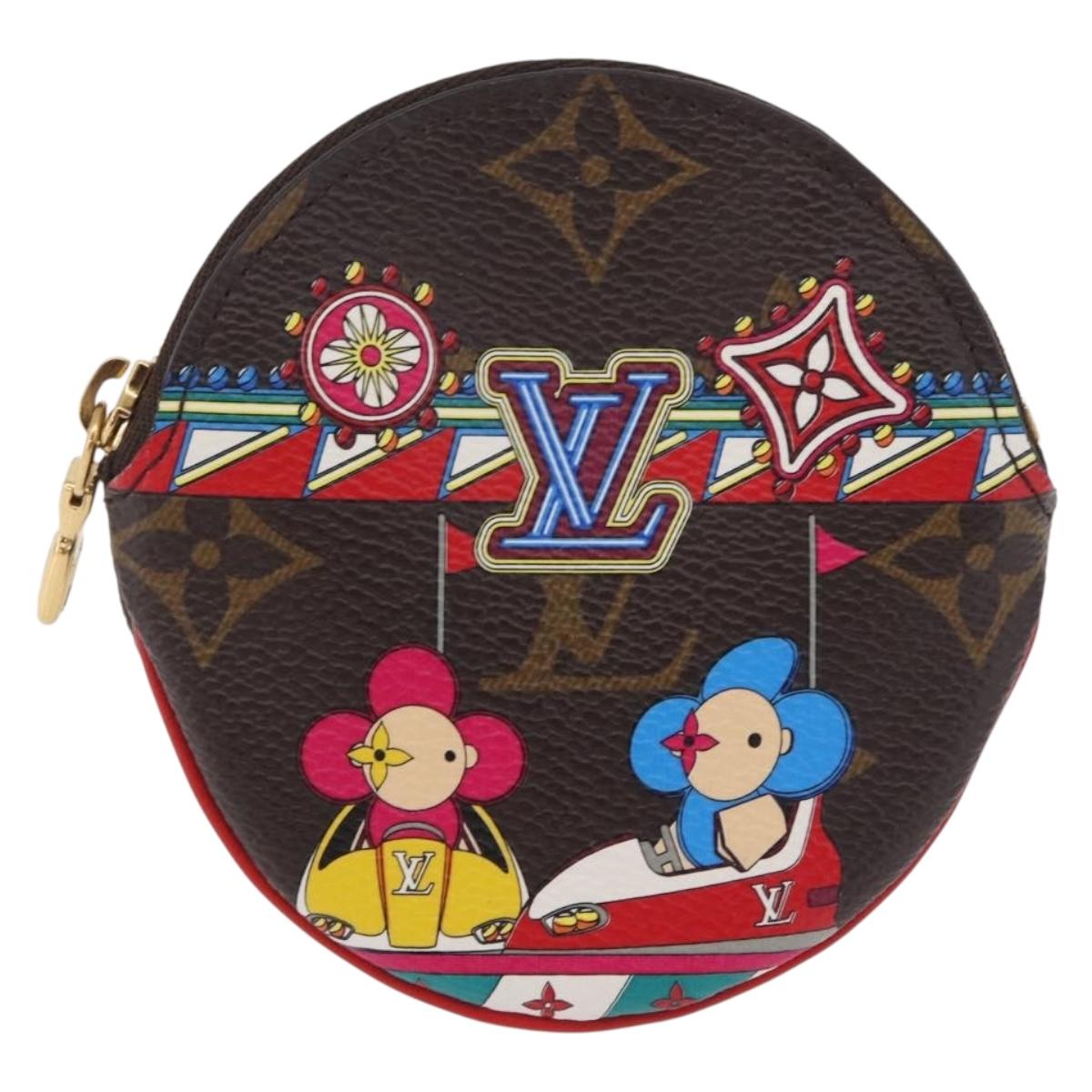 LOUIS VUITTON Monogram Porte Monnaie Round Purse Vivienne M69749 LV Auth 209475M