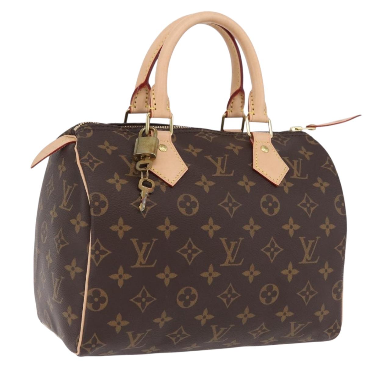 LOUIS VUITTON Monogram Speedy 25 Hand Bag M41528 LV Auth 209504SAV
