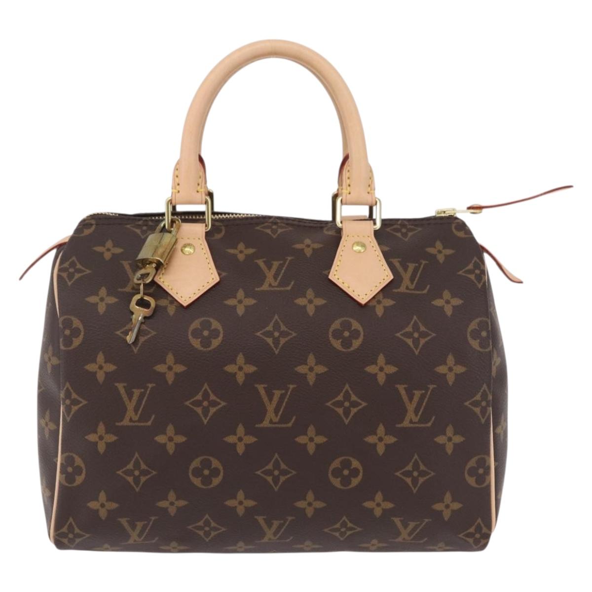 LOUIS VUITTON Monogram Speedy 25 Hand Bag M41528 LV Auth 209504SAV
