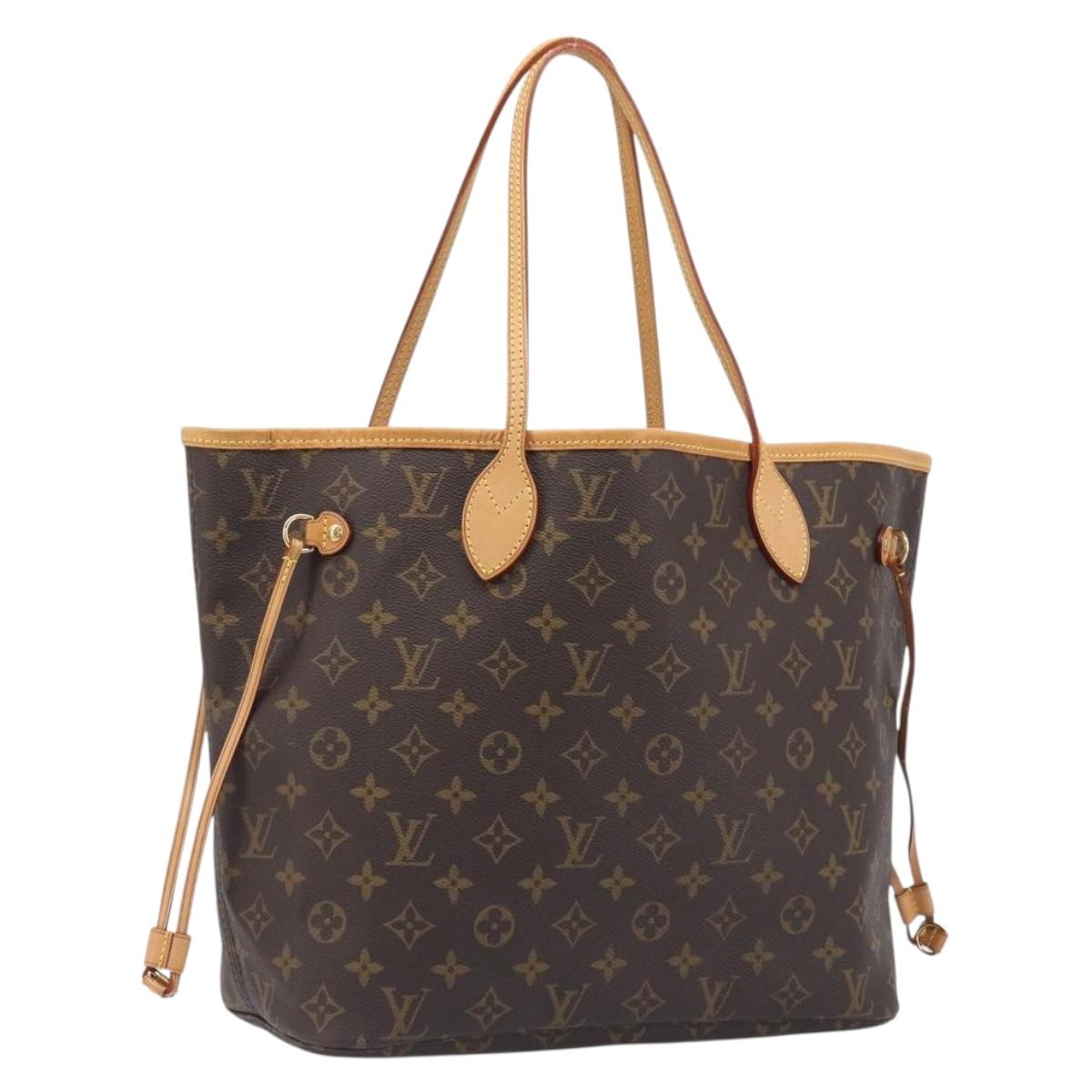 LOUIS VUITTON Monogram Neverfull MM Tote Bag M40156 LV Auth 209512V