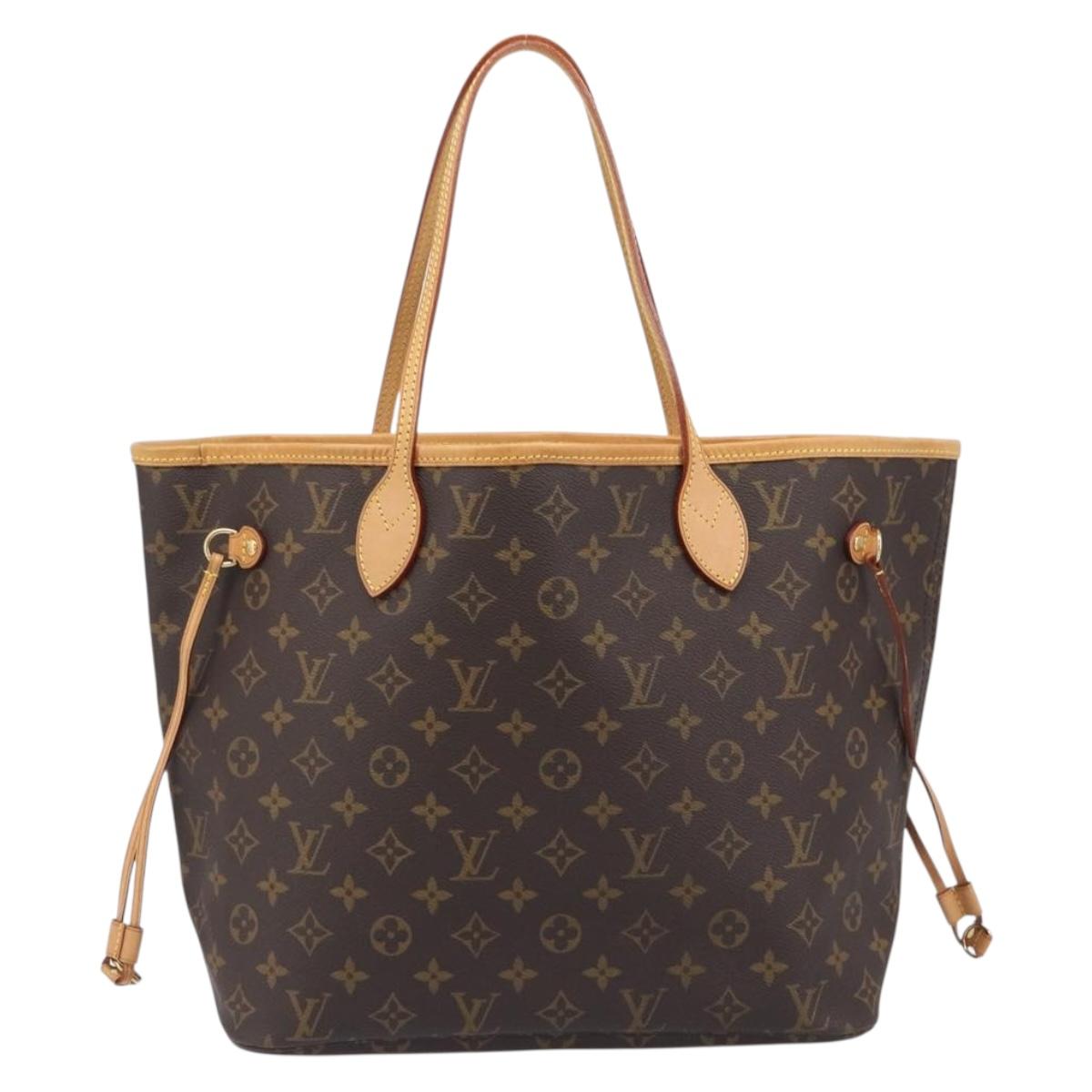 LOUIS VUITTON Monogram Neverfull MM Tote Bag M40156 LV Auth 209512V