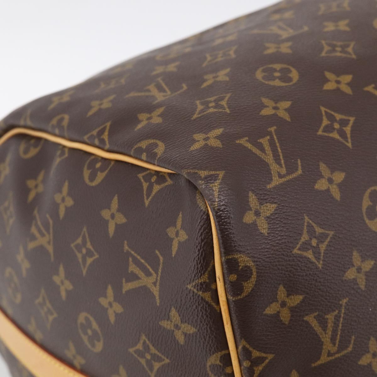 LOUIS VUITTON Monogram Keepall Bandouliere55 Boston Bag M41414 LV Auth 209521V