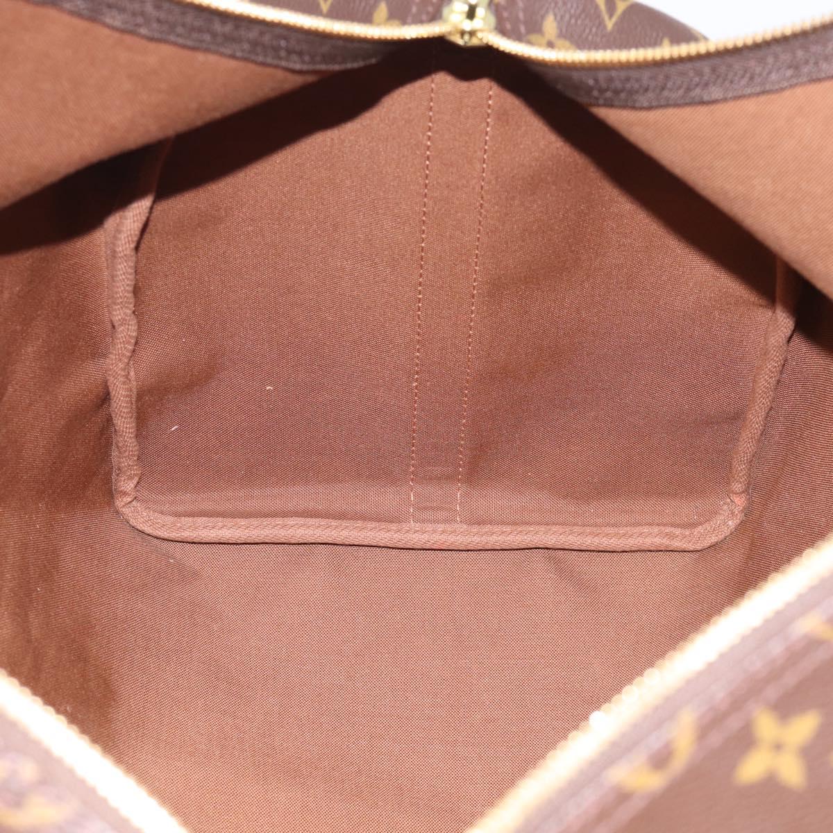 LOUIS VUITTON Monogram Keepall Bandouliere55 Boston Bag M41414 LV Auth 209521V