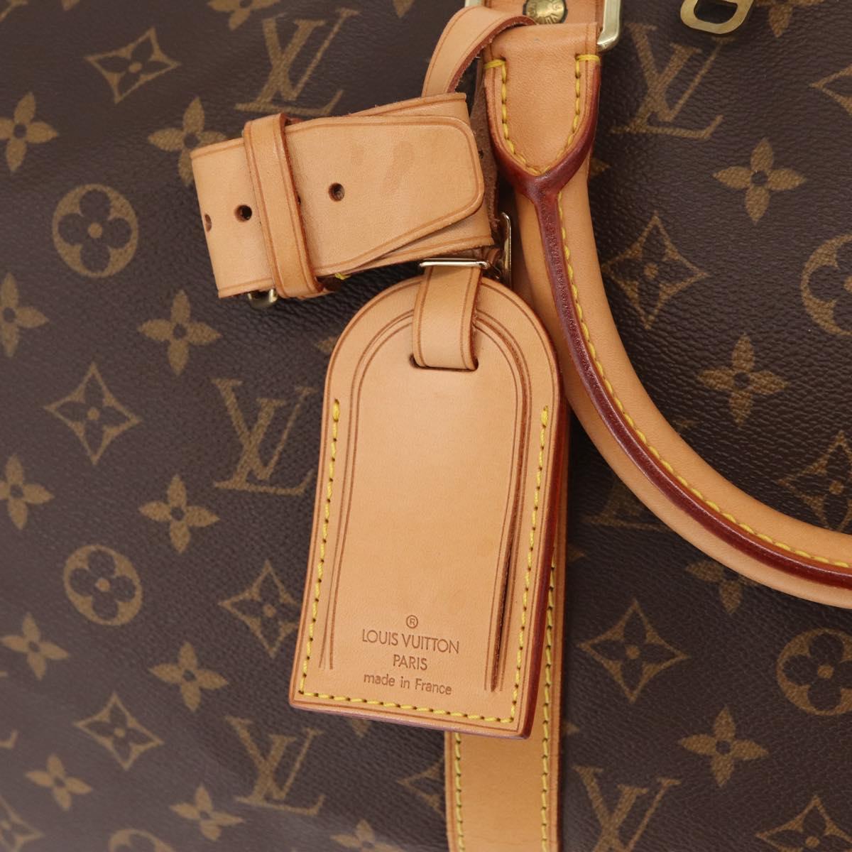 LOUIS VUITTON Monogram Keepall Bandouliere 50 Boston Bag M41416 LV Auth 209522V