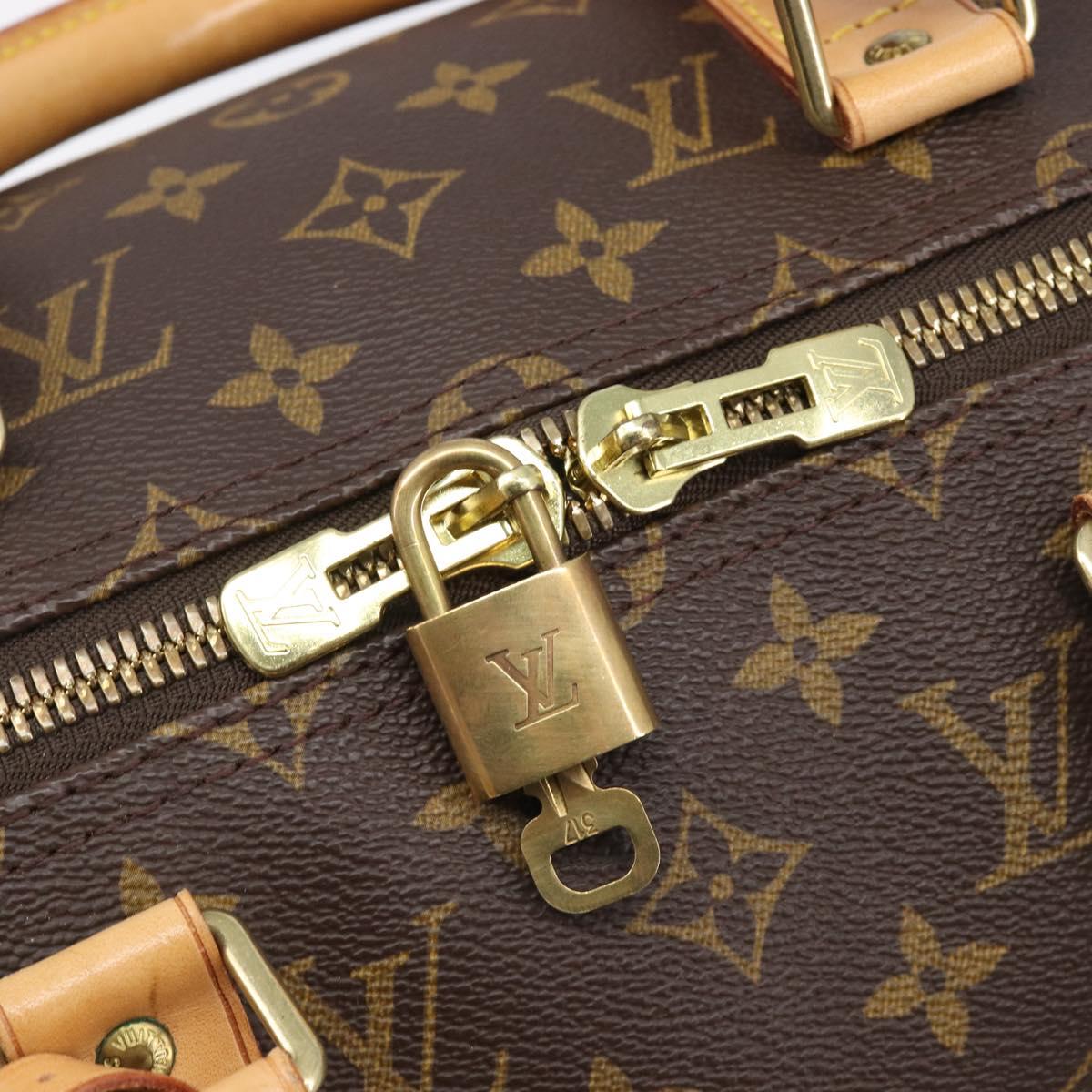 LOUIS VUITTON Monogram Keepall 50 Boston Bag M41426 LV Auth 209523V