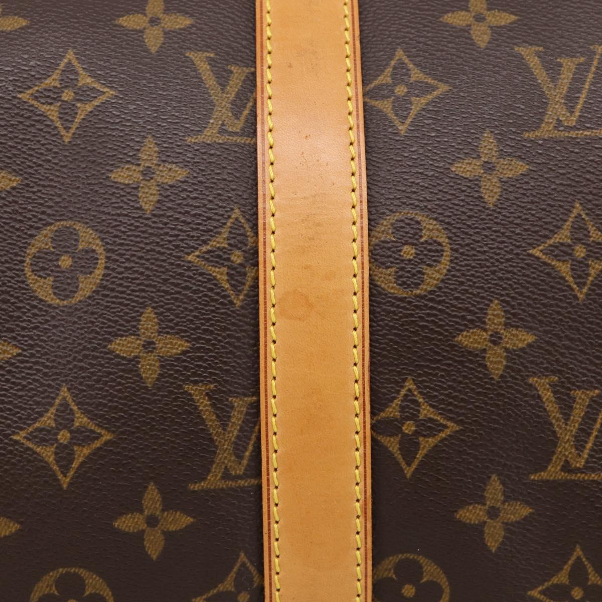 LOUIS VUITTON Monogram Keepall Bandouliere 45 Boston Bag M41418 LV Auth 209524V