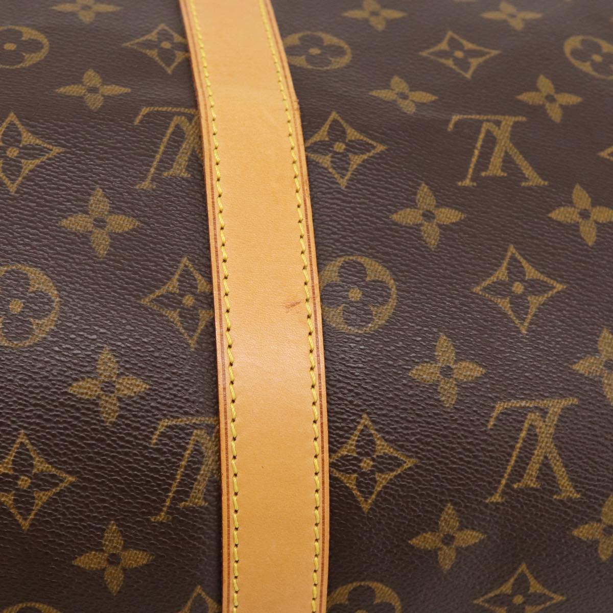 LOUIS VUITTON Monogram Keepall Bandouliere 45 Boston Bag M41418 LV Auth 209524V