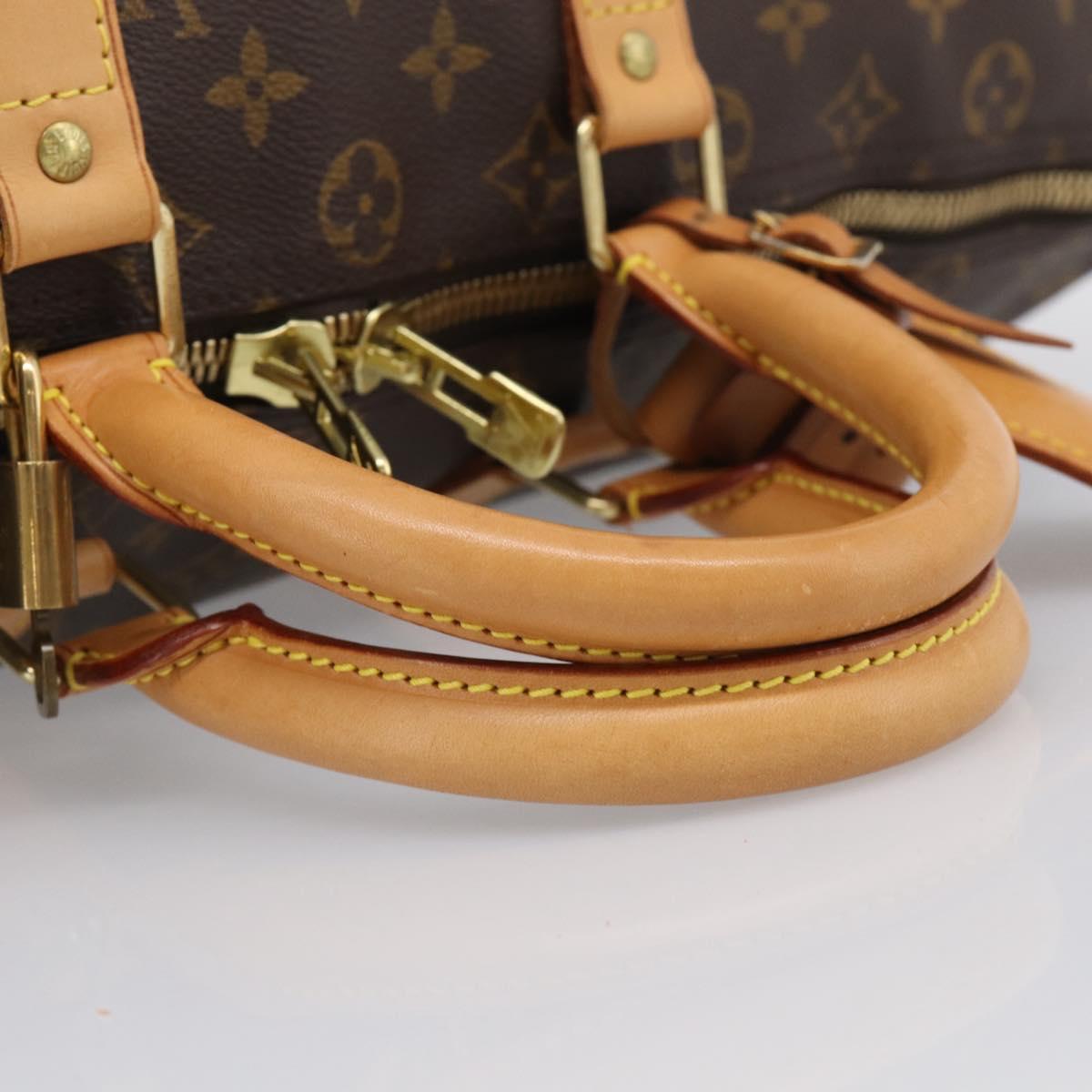 LOUIS VUITTON Monogram Keepall Bandouliere 45 Boston Bag M41418 LV Auth 209524V