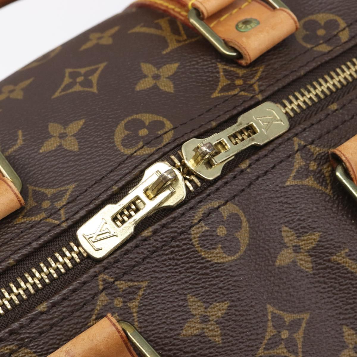 LOUIS VUITTON Monogram Keepall 45 Boston Bag M41428 LV Auth 209525A