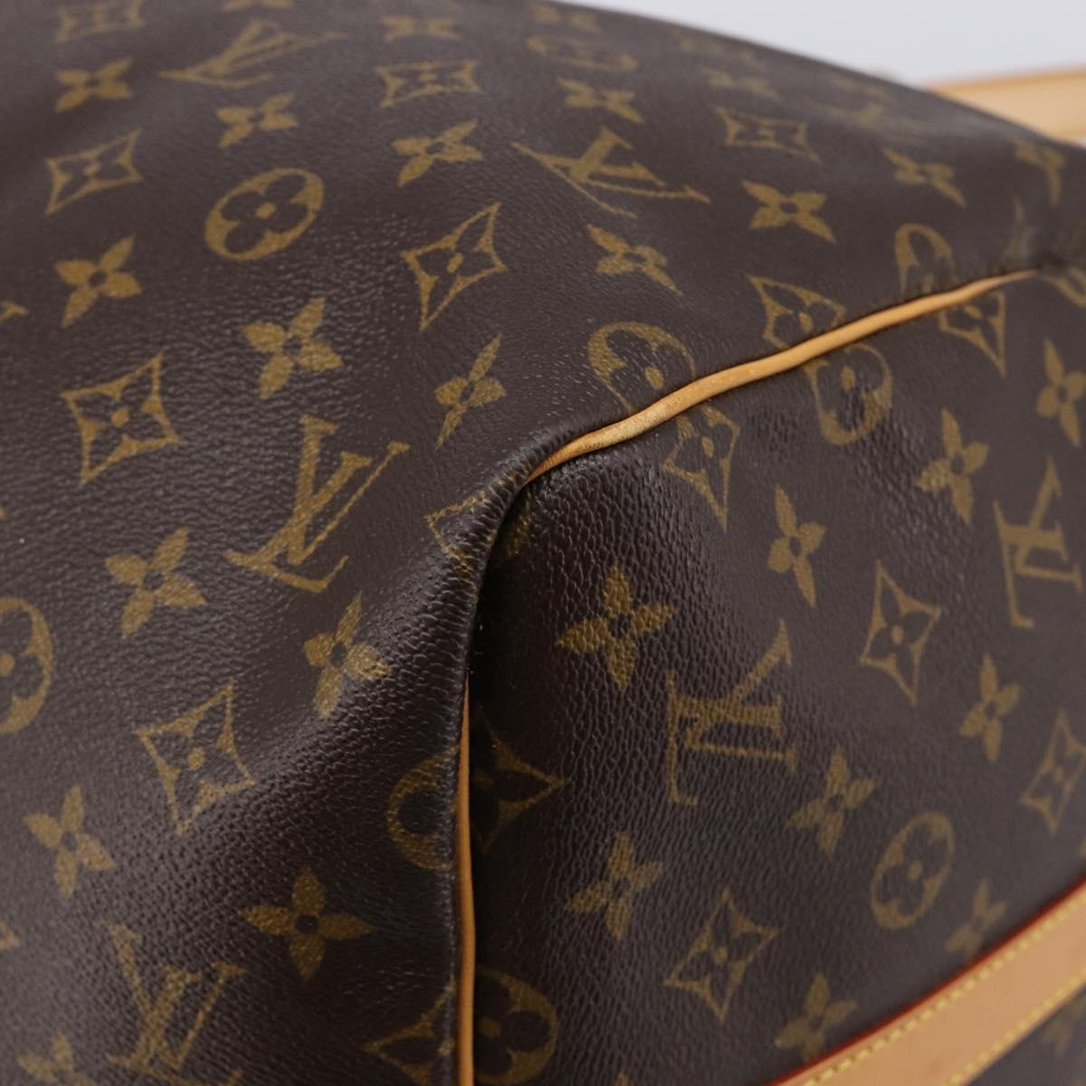 LOUIS VUITTON Monogram Keepall Bandouliere55 Boston Bag M41414 LV Auth 209526V