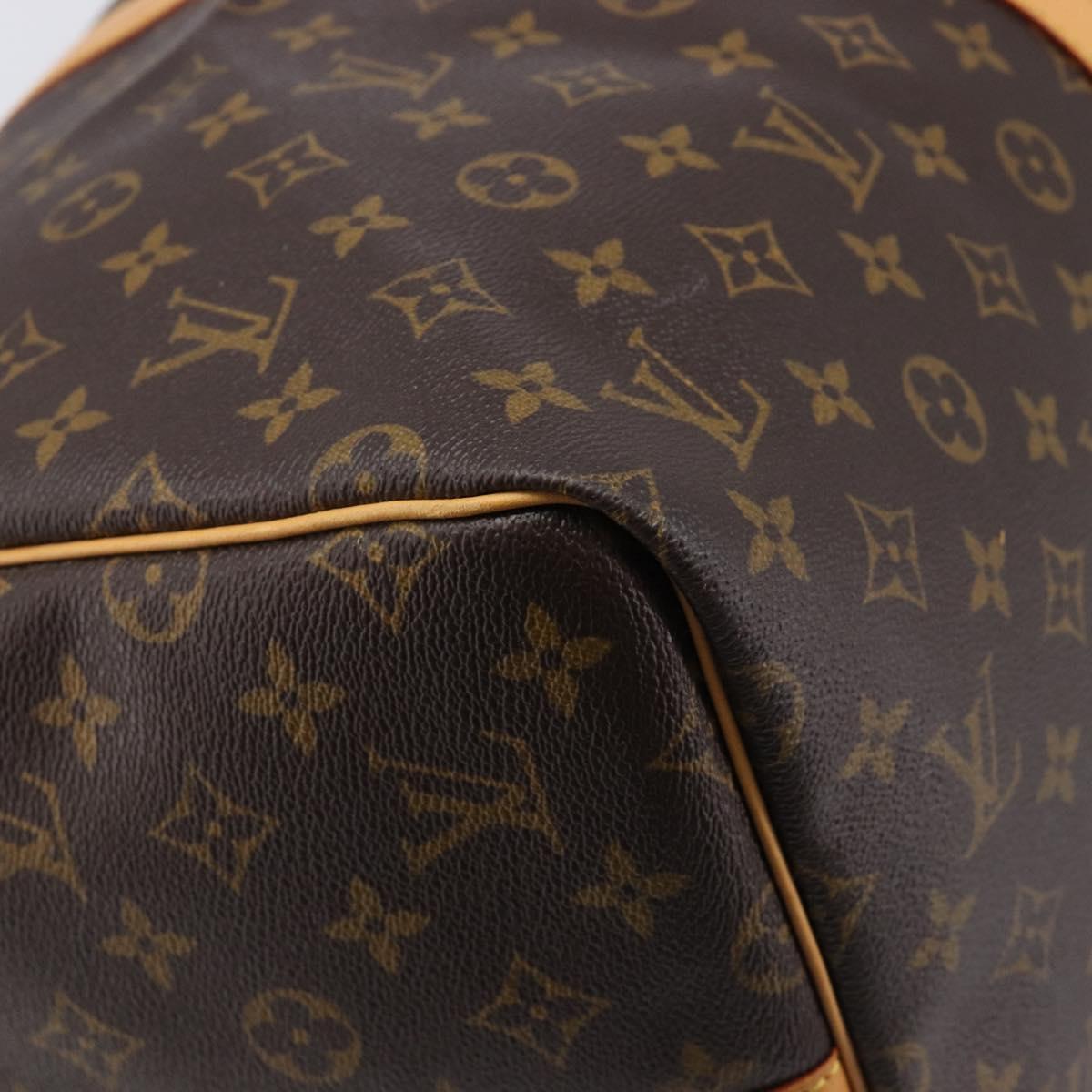 LOUIS VUITTON Monogram Keepall Bandouliere55 Boston Bag M41414 LV Auth 209526V