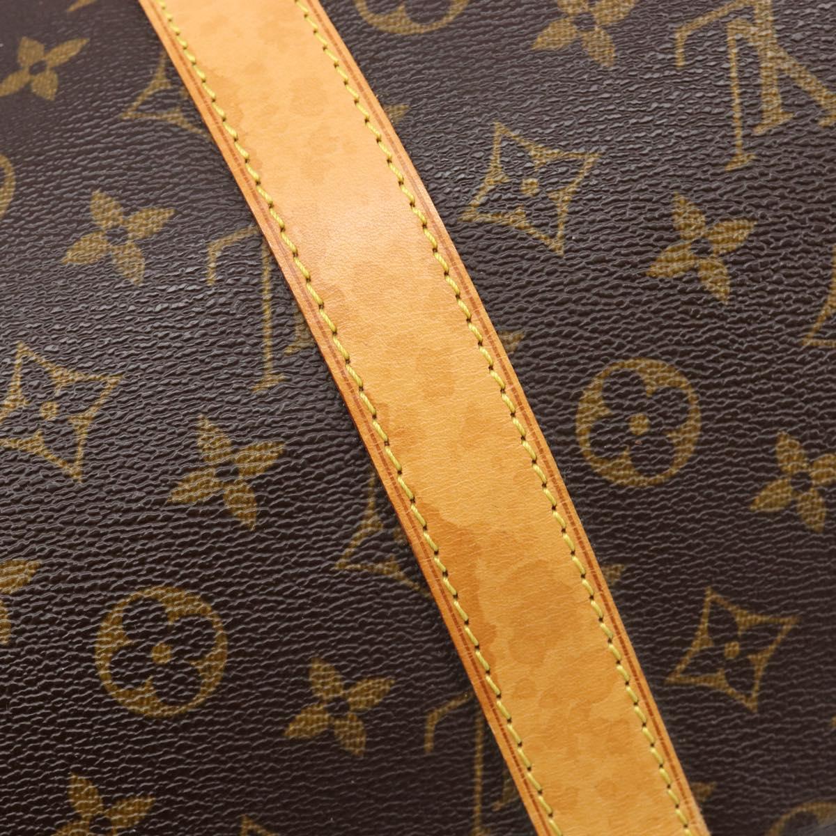 LOUIS VUITTON Monogram Keepall Bandouliere55 Boston Bag M41414 LV Auth 209526V