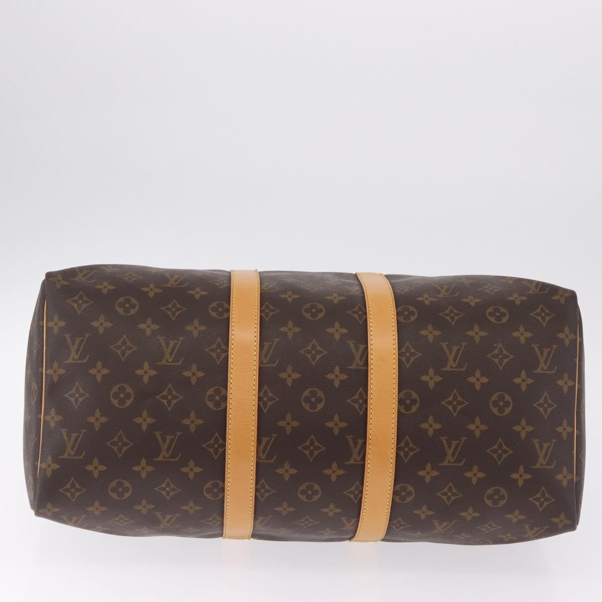 LOUIS VUITTON Monogram Keepall 45 Boston Bag M41428 LV Auth 209527V