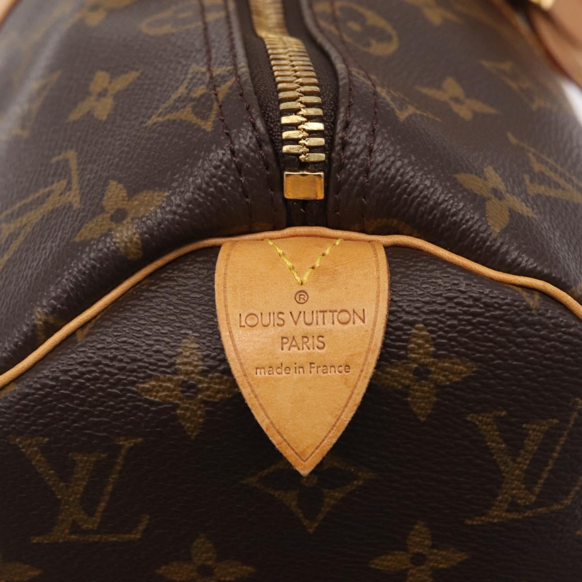 LOUIS VUITTON Monogram Keepall 45 Boston Bag M41428 LV Auth 209527V