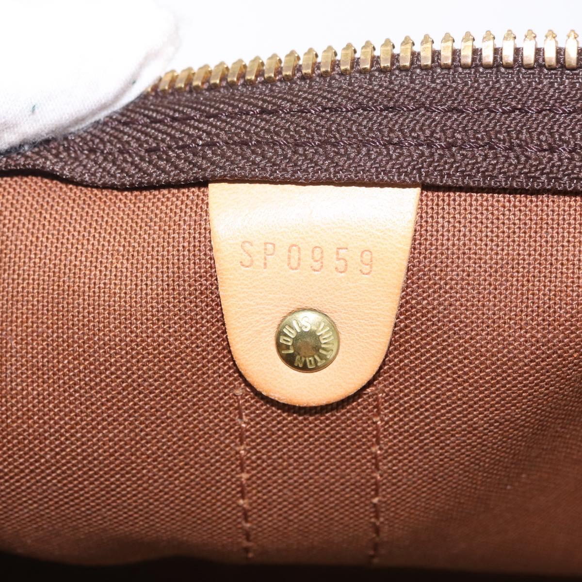 LOUIS VUITTON Monogram Keepall 45 Boston Bag M41428 LV Auth 209527V