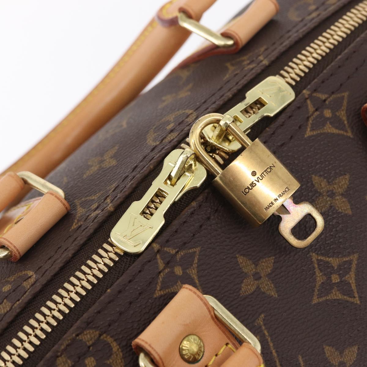 LOUIS VUITTON Monogram Keepall 45 Boston Bag M41428 LV Auth 209528V