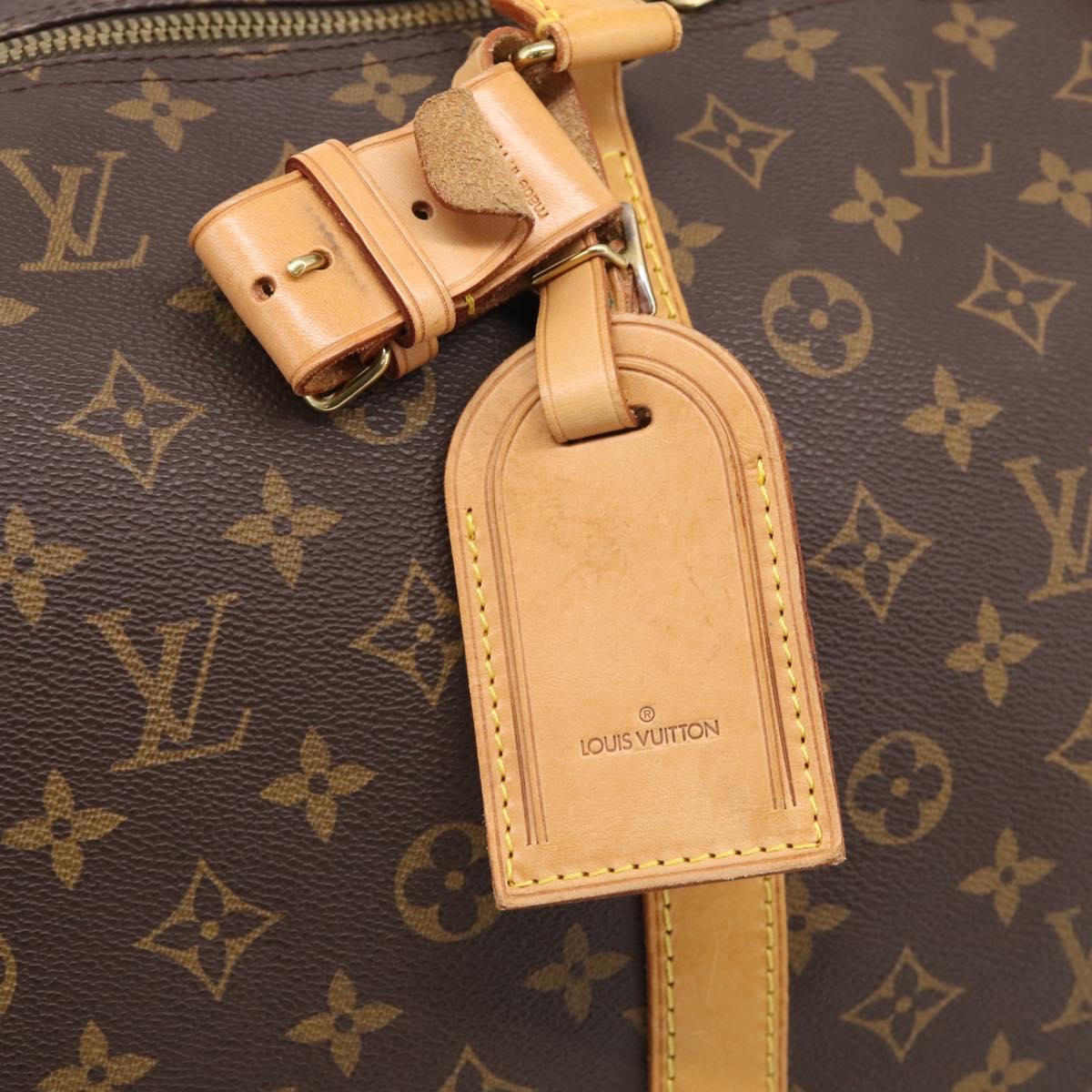 LOUIS VUITTON Monogram Keepall Bandouliere 60 Boston Bag M41412 LV Auth 209530V