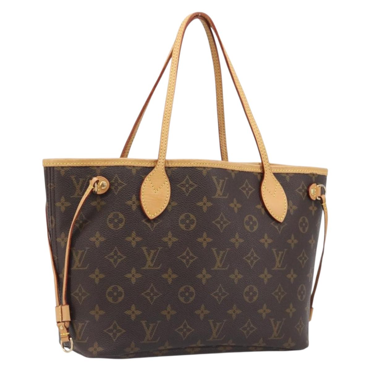 LOUIS VUITTON Monogram Neverfull PM Tote Bag M40155 LV Auth 209534V