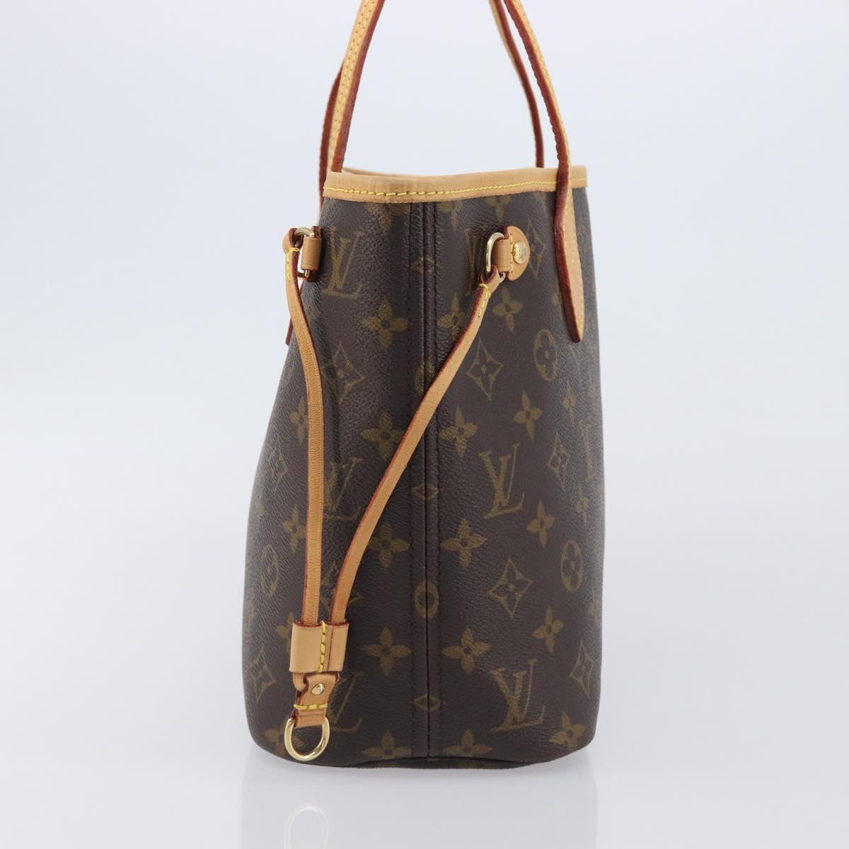 LOUIS VUITTON Monogram Neverfull PM Tote Bag M40155 LV Auth 209534V