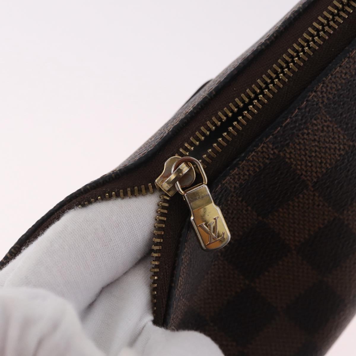 LOUIS VUITTON Damier Ebene Eva Shoulder Bag N55213 LV Auth 209542
