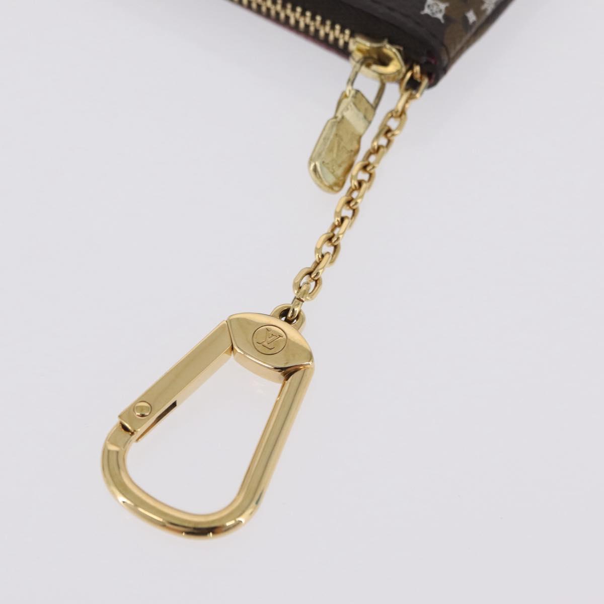 LOUIS VUITTON Monogram Vivienne Pochette Cles Coin Purse M82620 LV Auth 209568M
