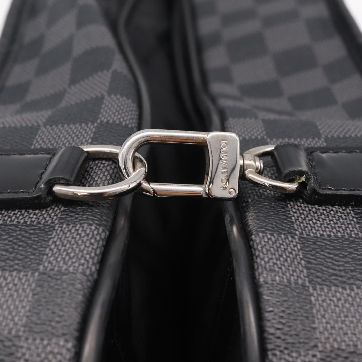 LOUIS VUITTON Damier Graphite Housse Porte Habits Garment Cover LV Auth 209574V