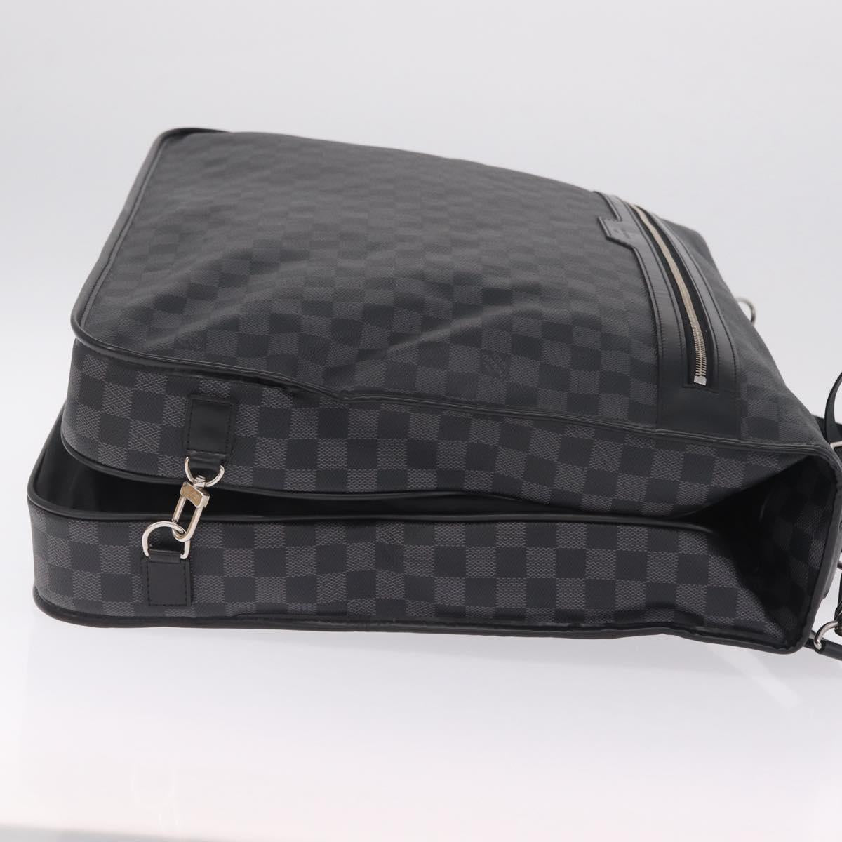LOUIS VUITTON Damier Graphite Housse Porte Habits Garment Cover LV Auth 209574V