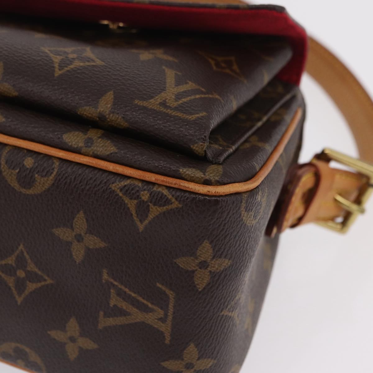 LOUIS VUITTON Monogram Viva Cite MM Shoulder Bag M51164 LV Auth 209585V