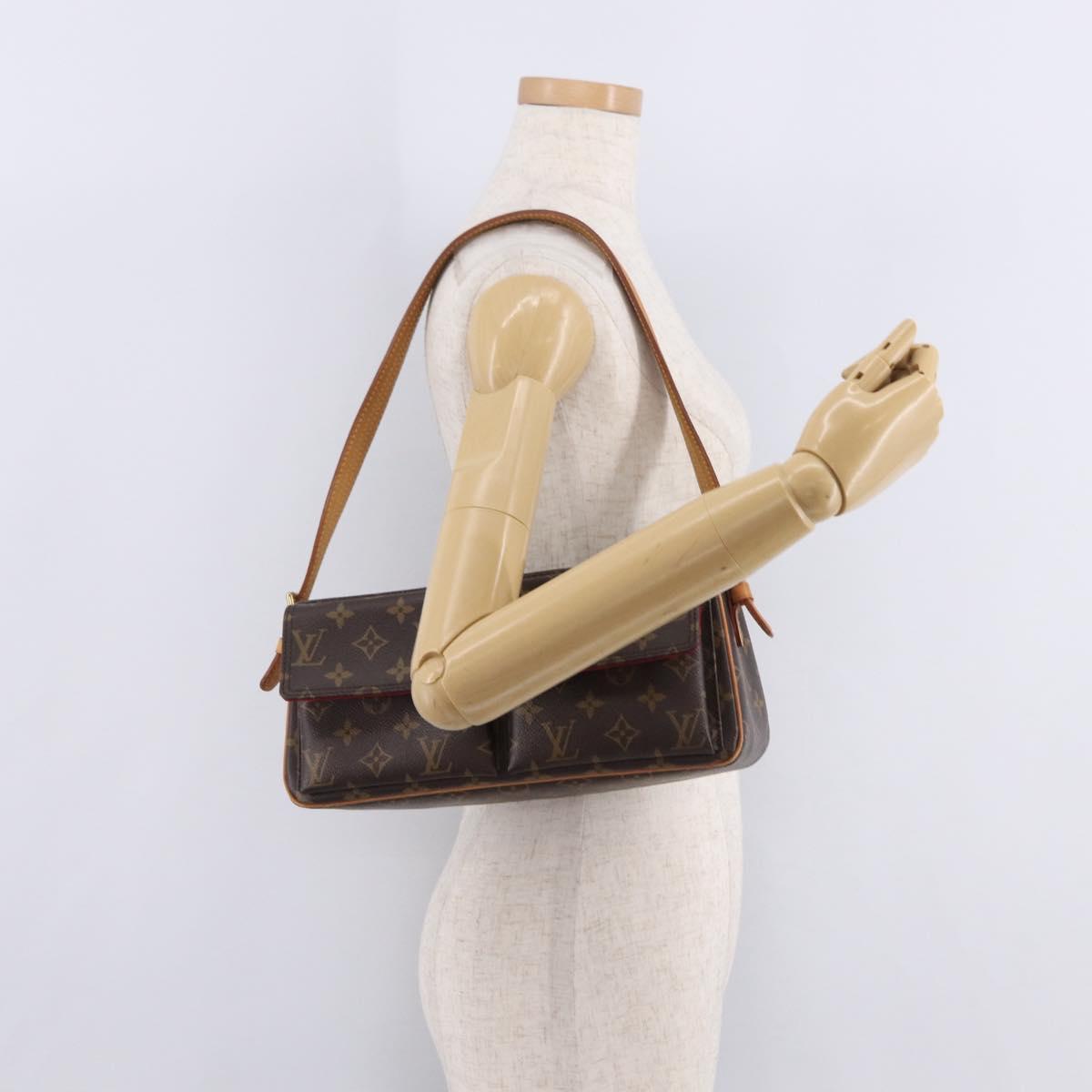 LOUIS VUITTON Monogram Viva Cite MM Shoulder Bag M51164 LV Auth 209585V