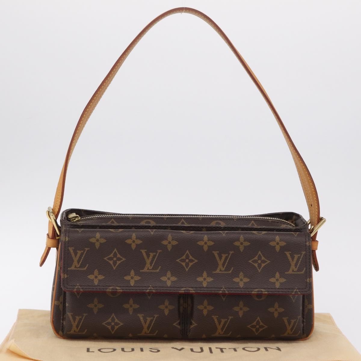 LOUIS VUITTON Monogram Viva Cite MM Shoulder Bag M51164 LV Auth 209585V