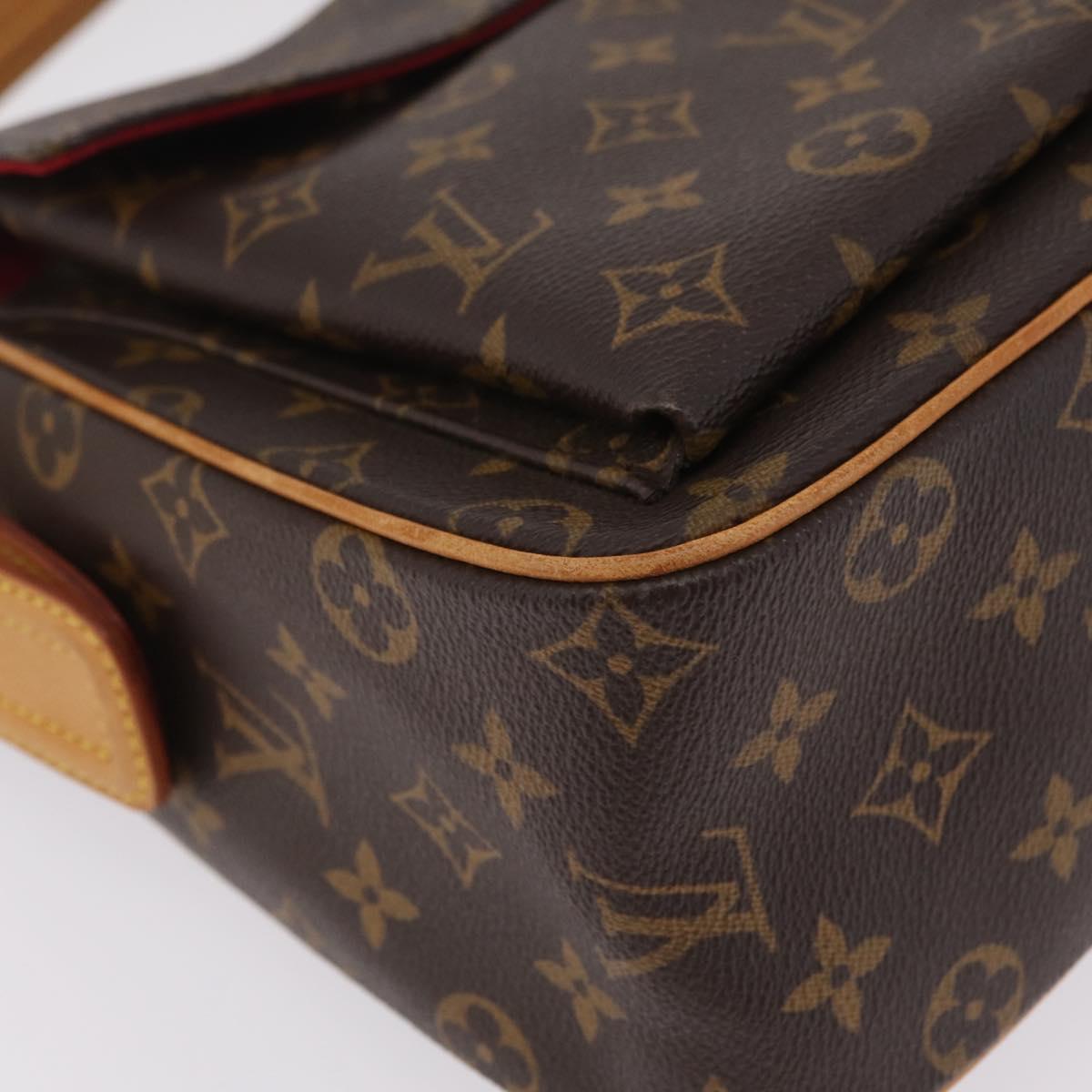 LOUIS VUITTON Monogram Viva Cite GM Shoulder Bag M51163 LV Auth 209595V