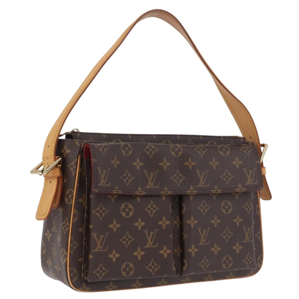 LOUIS VUITTON Monogram Viva Cite GM Shoulder Bag M51163 LV Auth 209595V