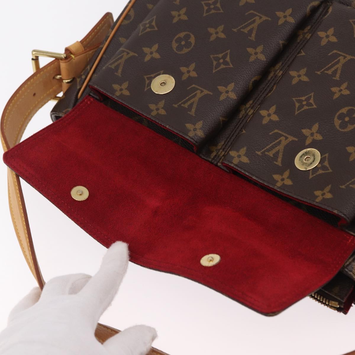 LOUIS VUITTON Monogram Viva Cite GM Shoulder Bag M51163 LV Auth 209595V