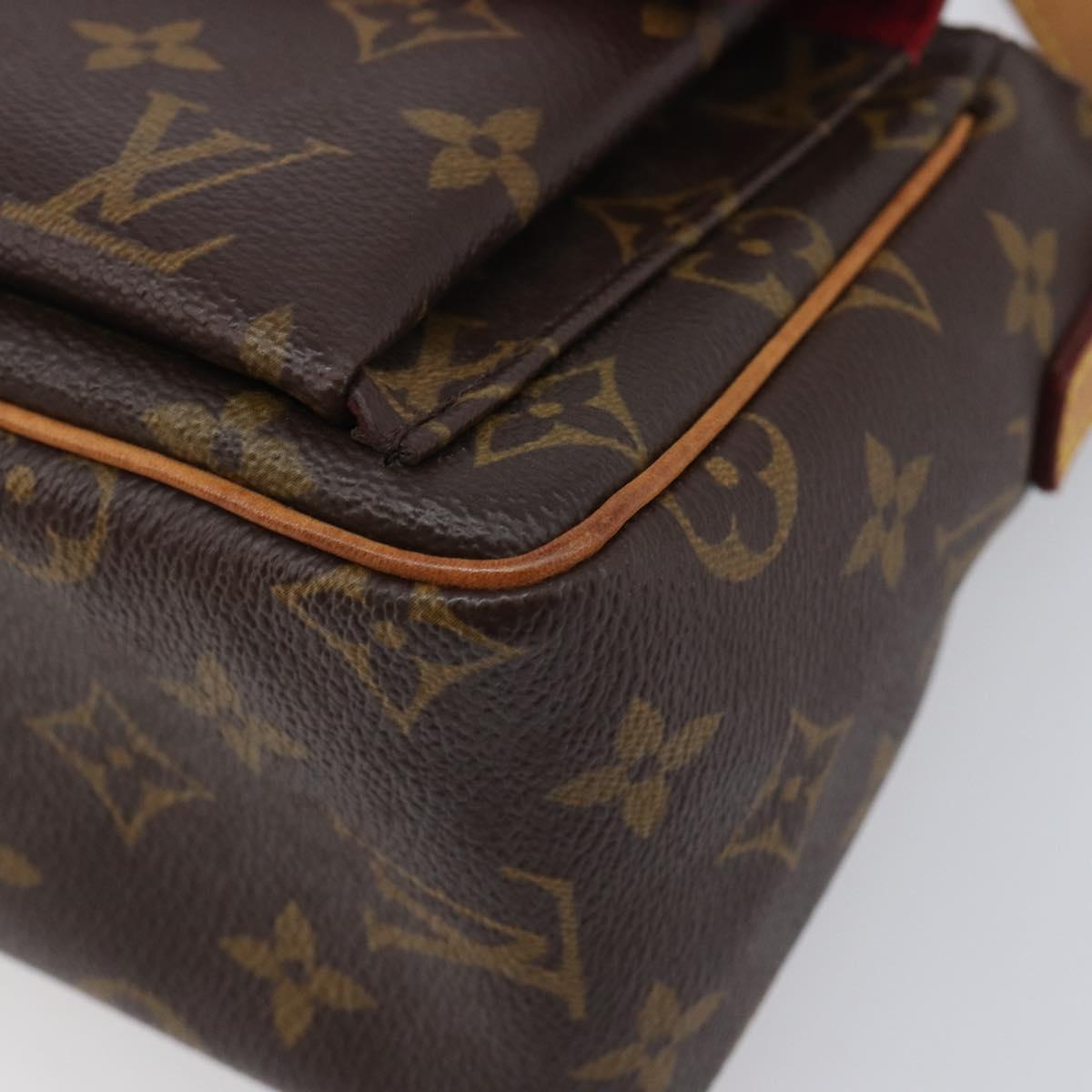 LOUIS VUITTON Monogram Viva Cite PM Shoulder Bag M51165 LV Auth 209598V