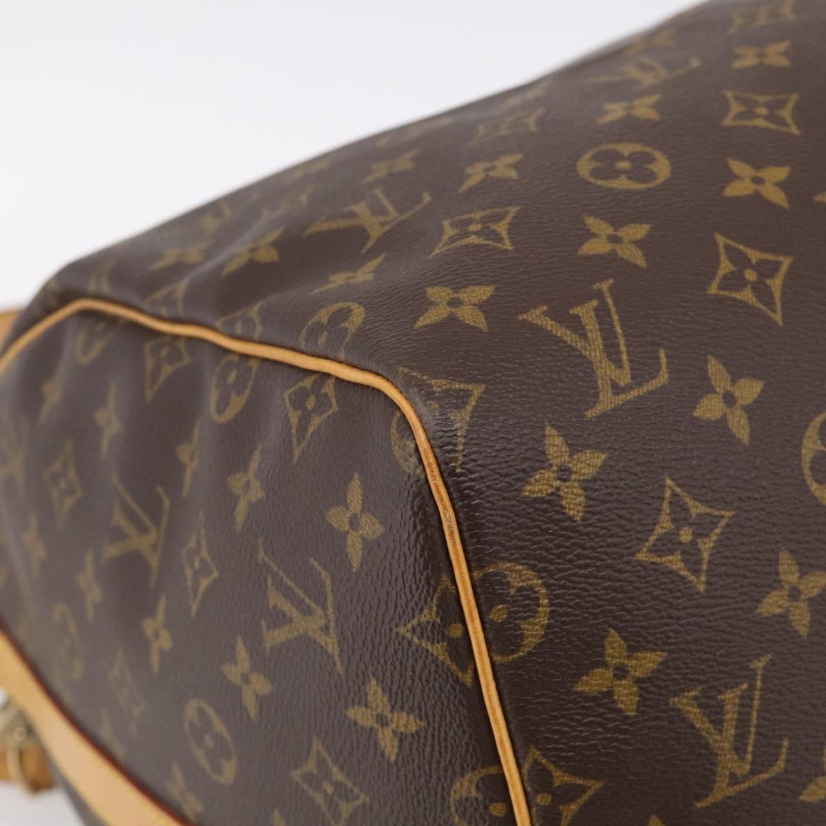 LOUIS VUITTON Monogram Keepall Bandouliere 55 Boston Bag M41414 LV Auth 209601V
