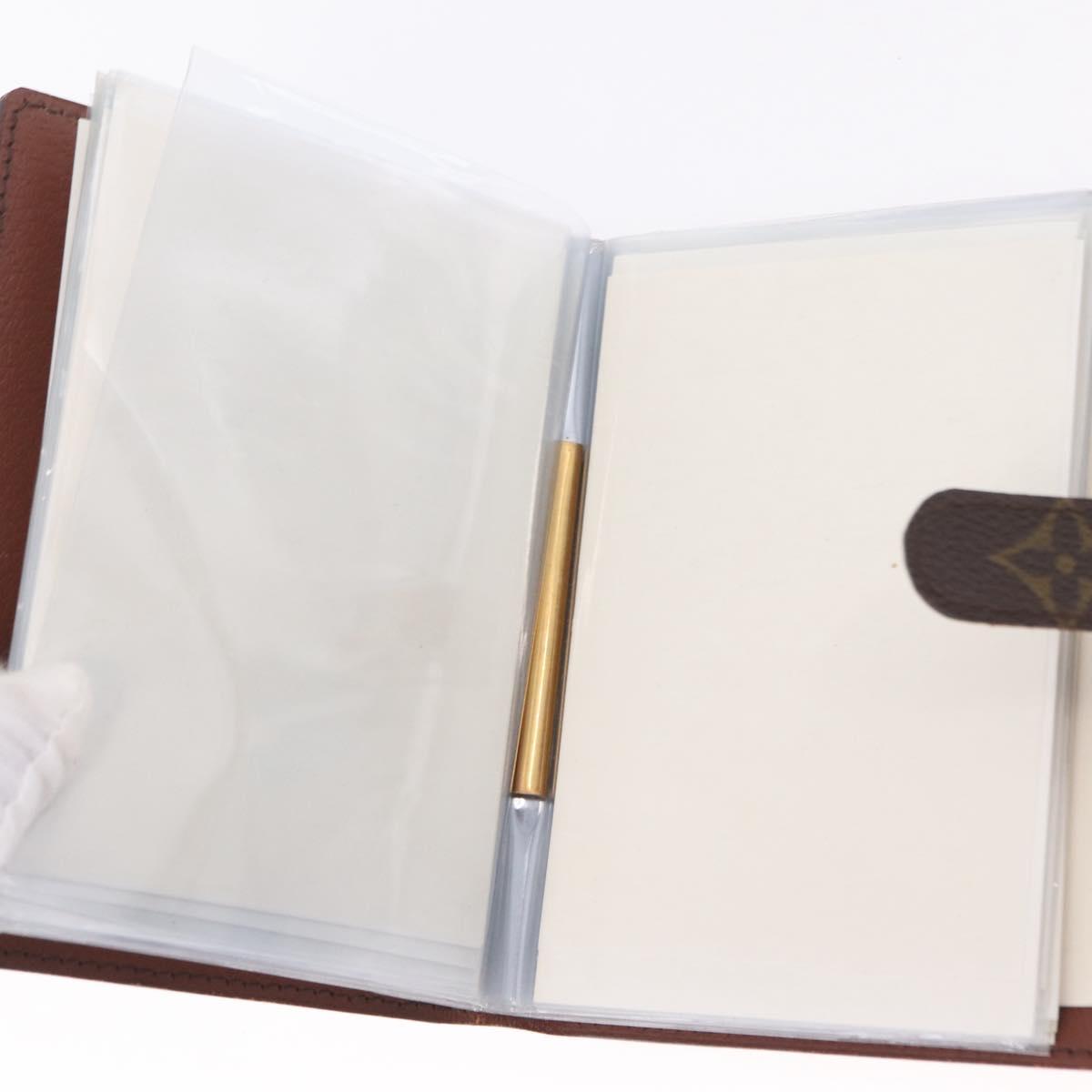 LOUIS VUITTON Monogram Pochette Photo Case M58817 LV Auth 209605