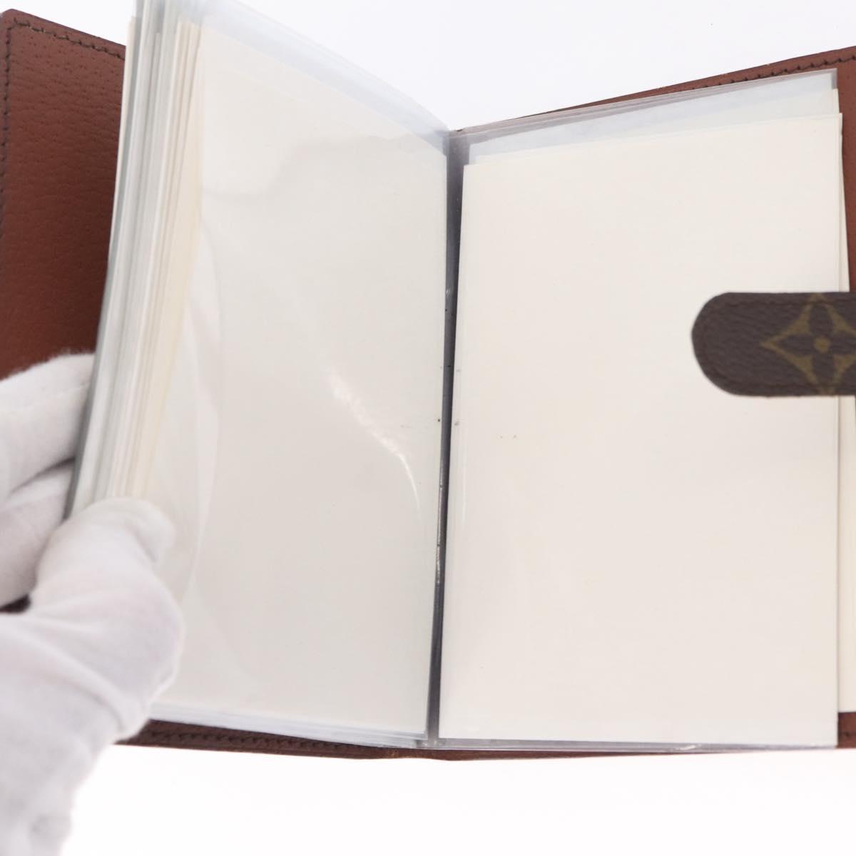 LOUIS VUITTON Monogram Pochette Photo Case M58817 LV Auth 209605