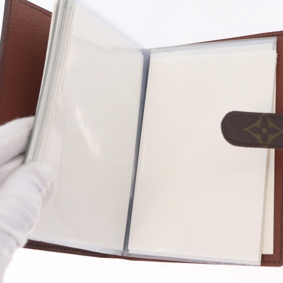 LOUIS VUITTON Monogram Pochette Photo Case M58817 LV Auth 209605