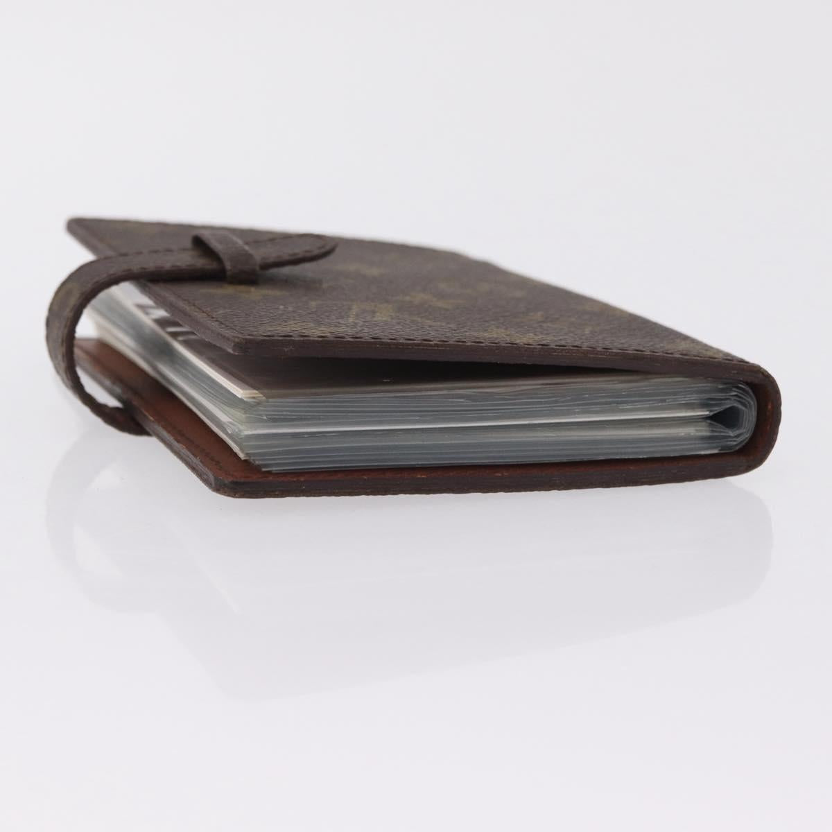 LOUIS VUITTON Monogram Pochette Photo Case M58817 LV Auth 209605