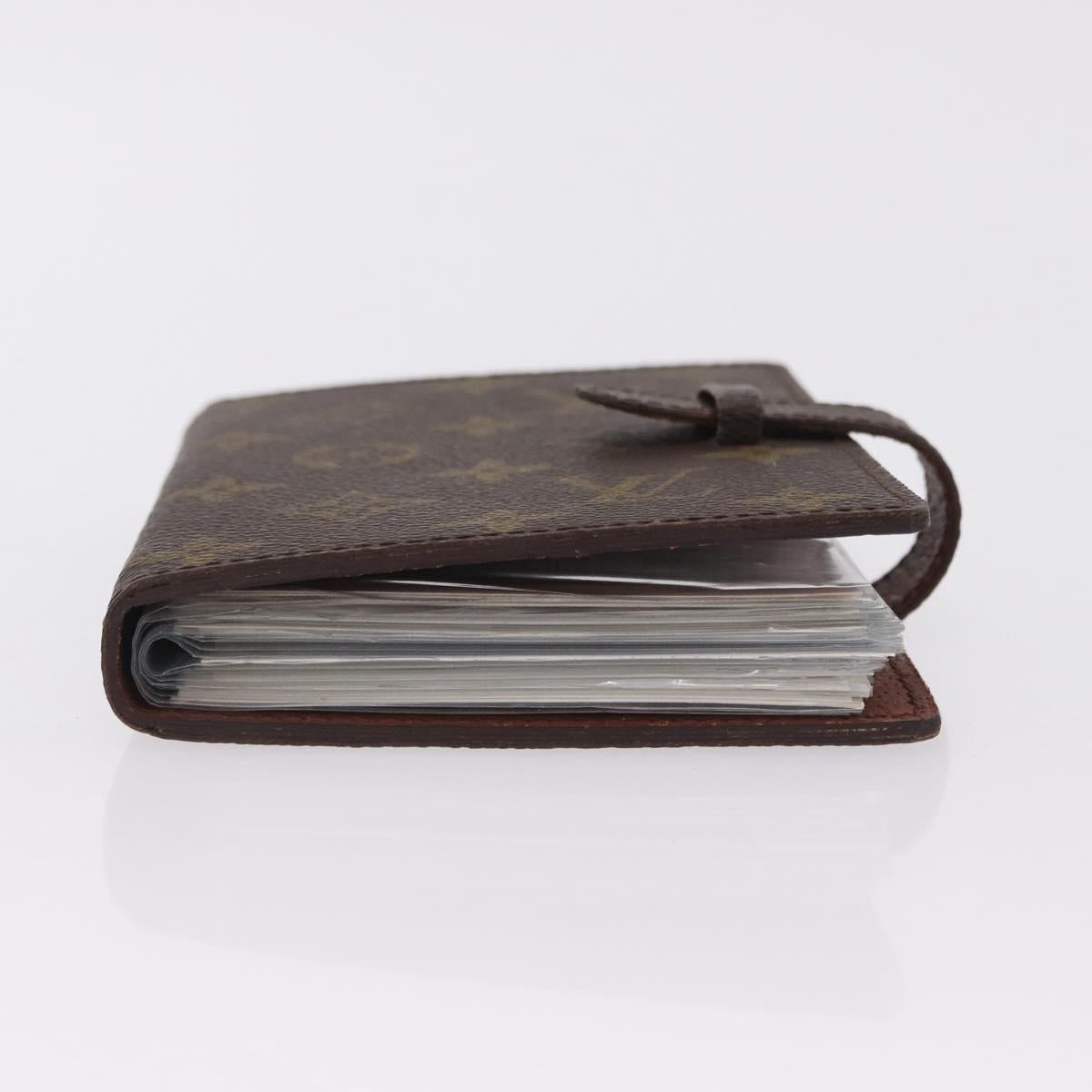 LOUIS VUITTON Monogram Pochette Photo Case M58817 LV Auth 209605