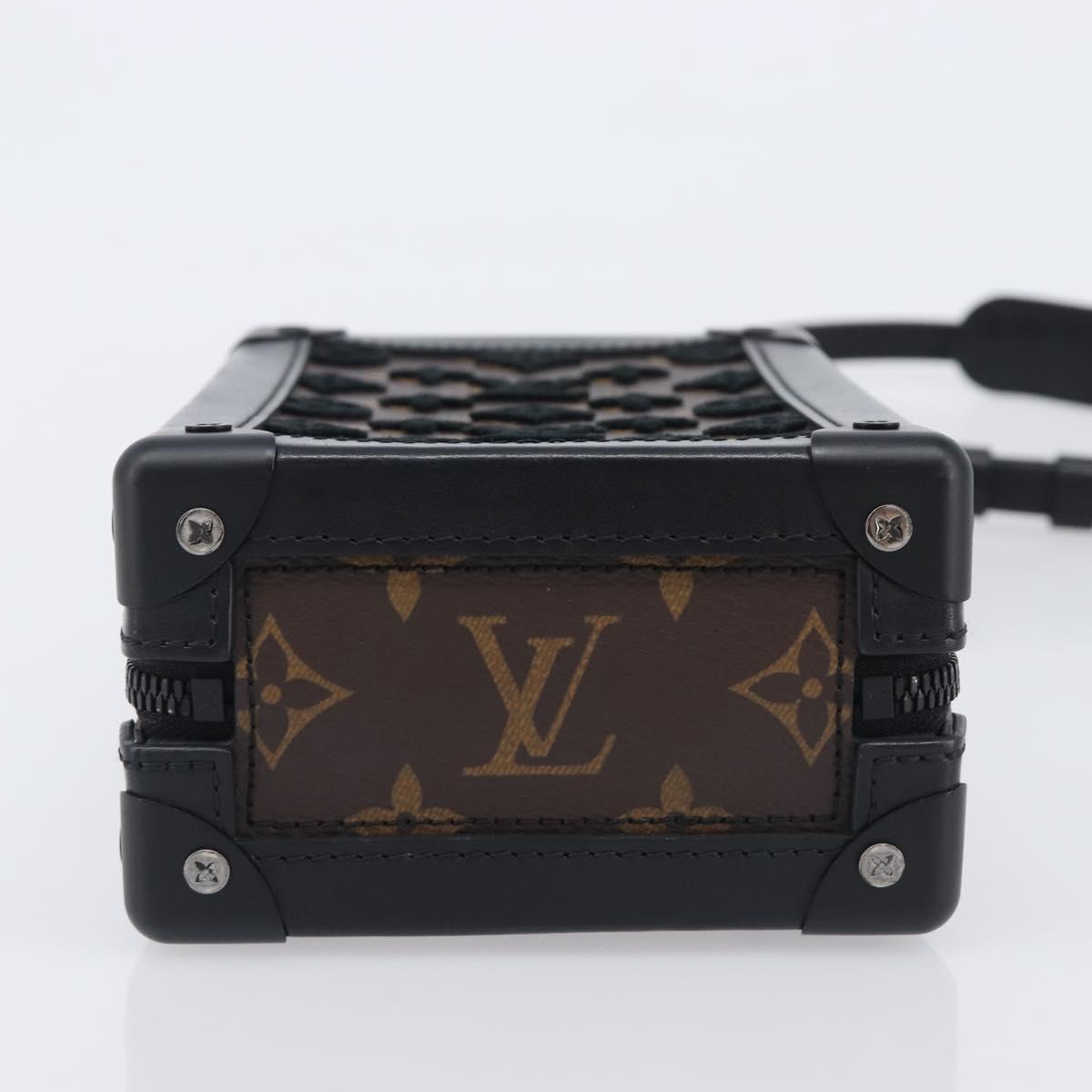 LOUIS VUITTON Monogram Tuftage Vertical Soft Trunk Bag M45044 LV Auth 209615M