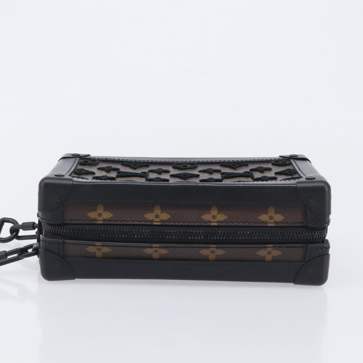 LOUIS VUITTON Monogram Tuftage Vertical Soft Trunk Bag M45044 LV Auth 209615M