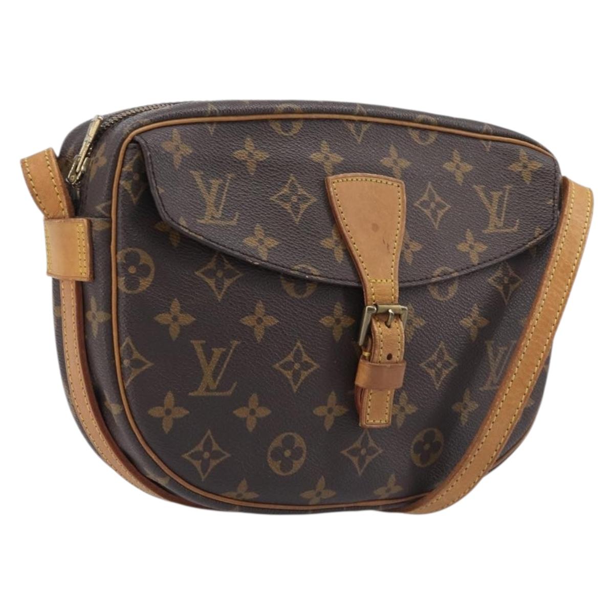 LOUIS VUITTON Monogram Jeune Fille MM Shoulder Bag M51226 LV Auth 209625A