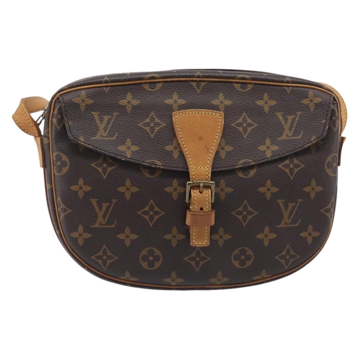 LOUIS VUITTON Monogram Jeune Fille MM Shoulder Bag M51226 LV Auth 209625A